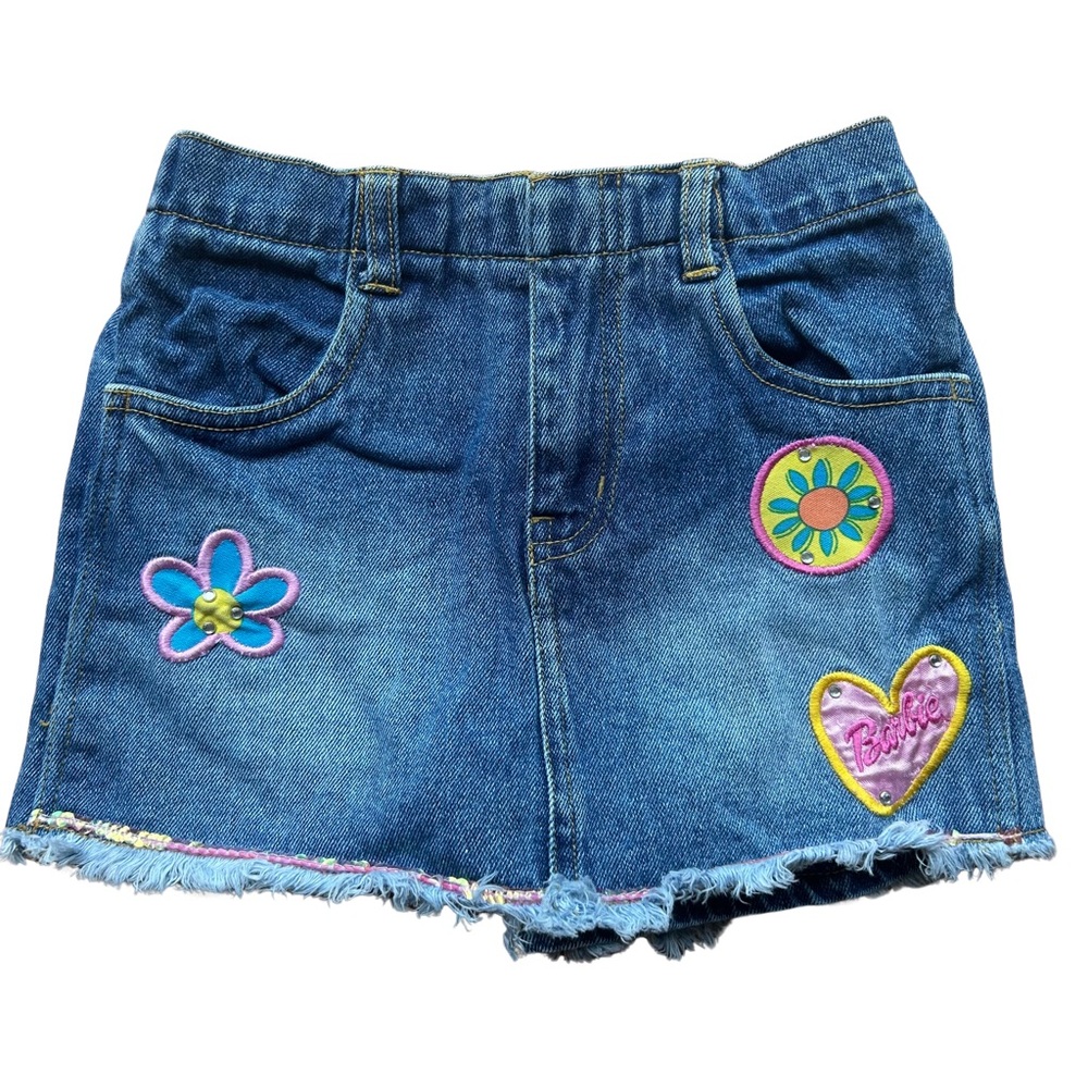 Barbie Denim Patches Skort